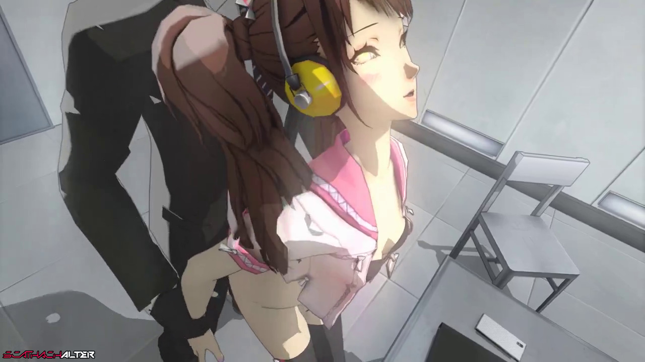 Rise Kujikawa fucked from behind