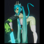 A bouncy Glorpi Hatsune Miku