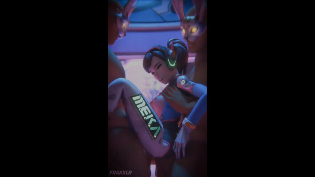 D.va sandwiched double penetration