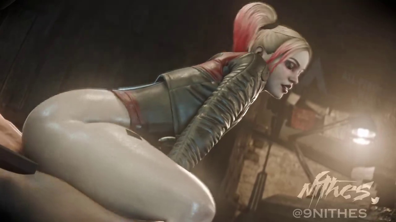 Injustice Harley Quinn reverse cowgirl ride