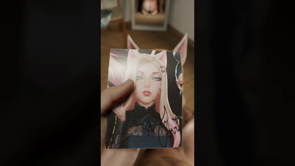 KDA Ahri with lucky fan of the night