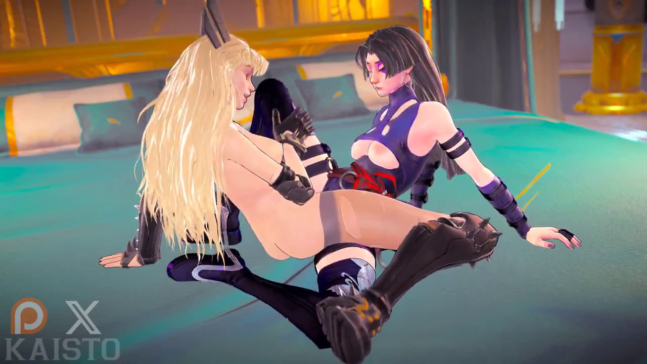 Magik And Psylocke Scissoring