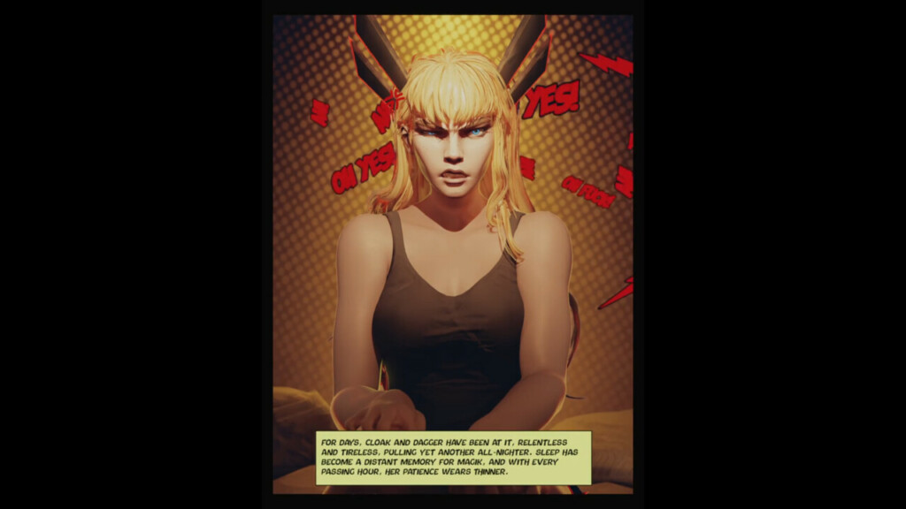 Magik and her noisy neighbor Cloak and Dagger