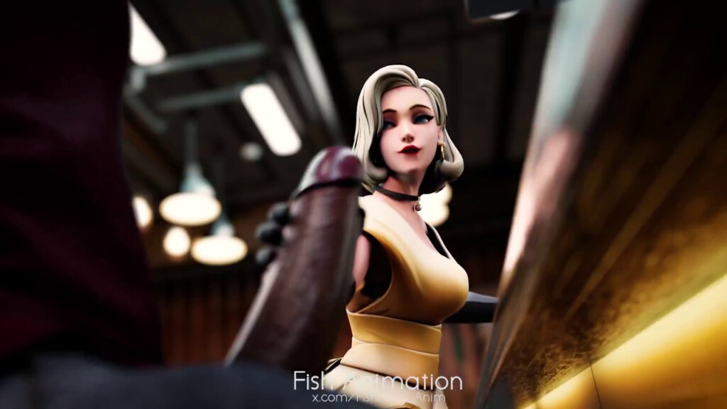 Mercy caught a glimpse of bbc