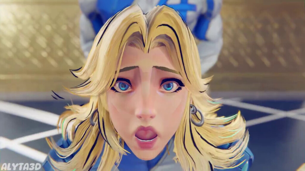 Sue Storm surprised by Reed