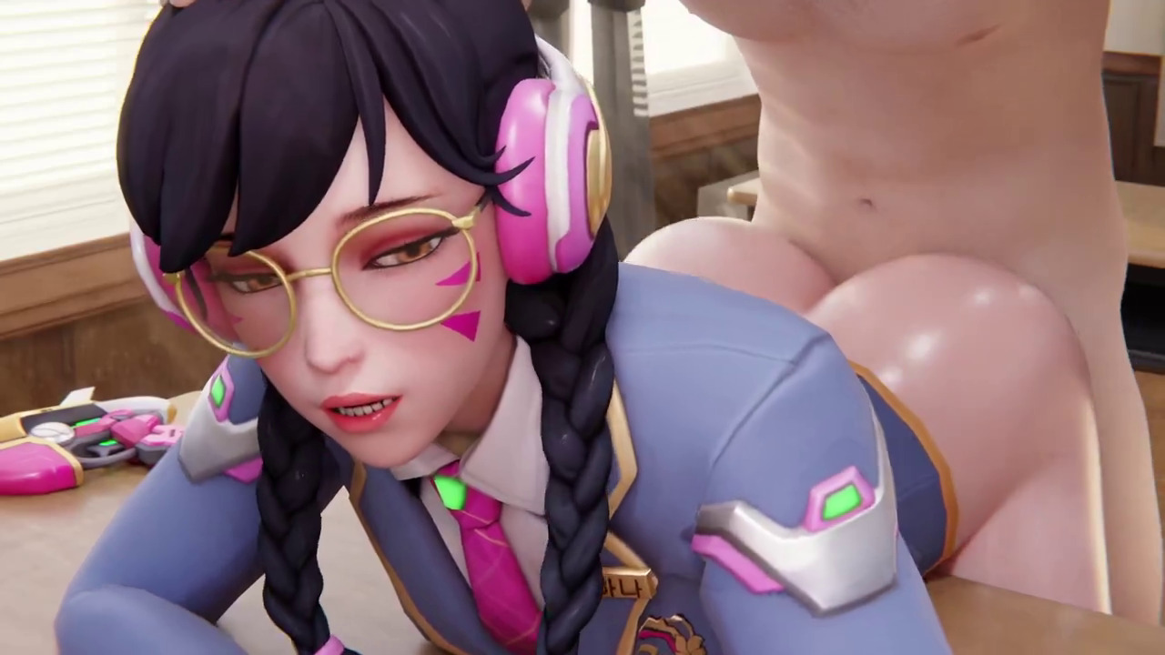 Academy D.va fucked from behind