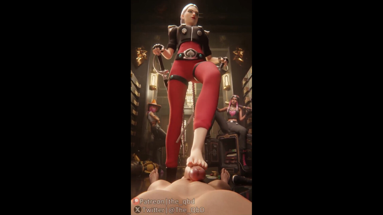 Cassidy Quinn Giving A Footjob Pov