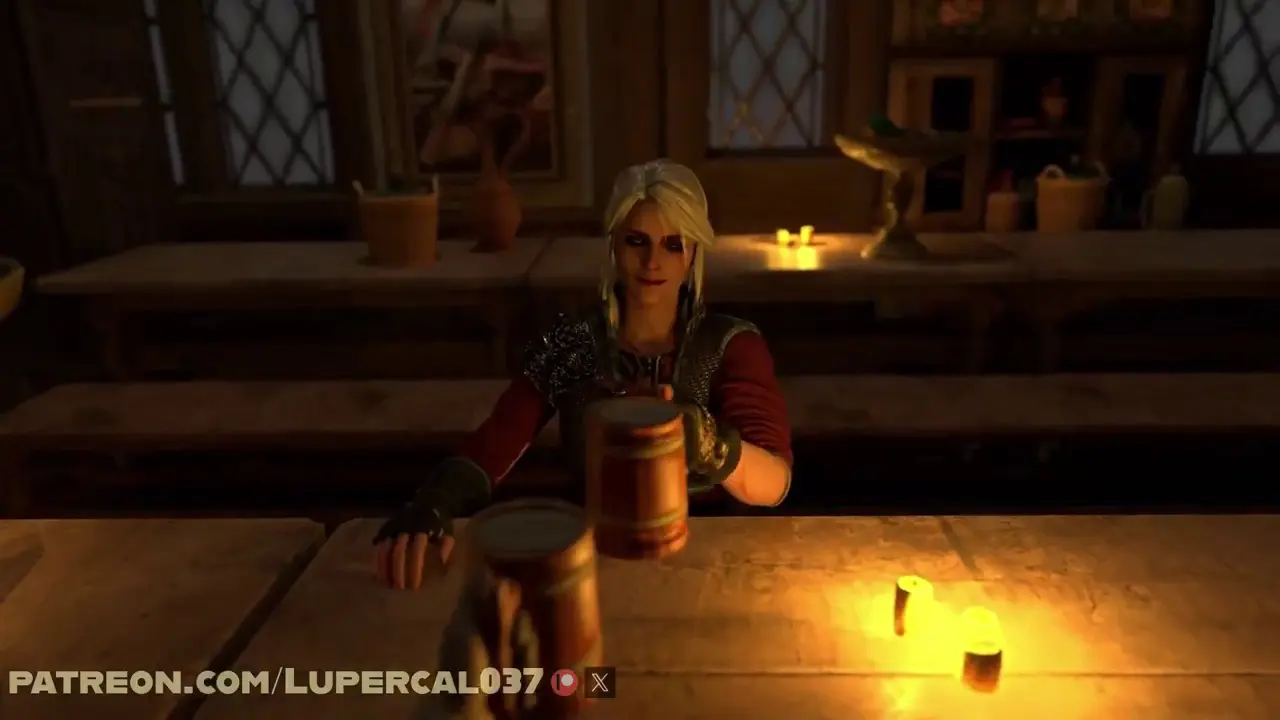 Drinking with Ciri