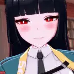 Hoshimi Miyabi in heat