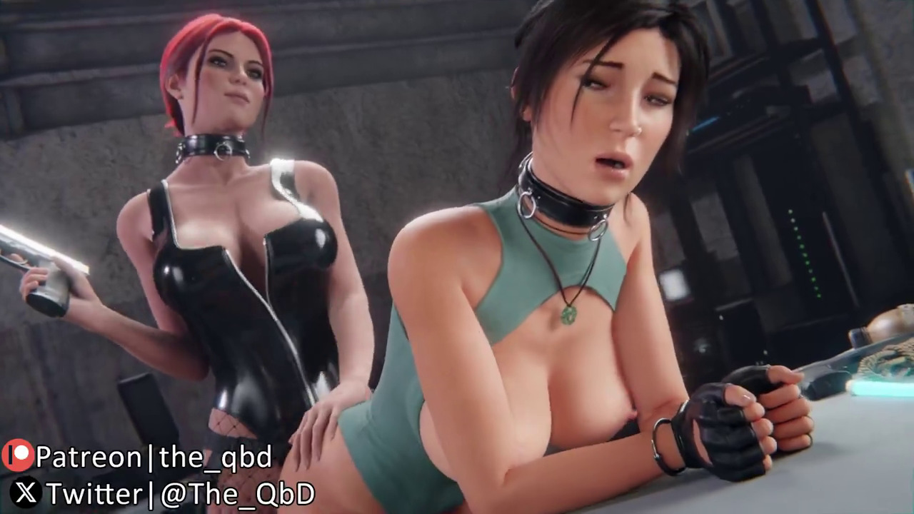 Lara got caught and fucked with a strap-on