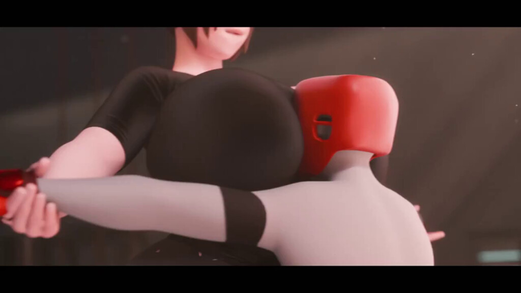 Mei overwhelming her opponent