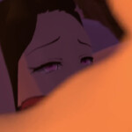 Nezuko in a cabin with Tanjiro