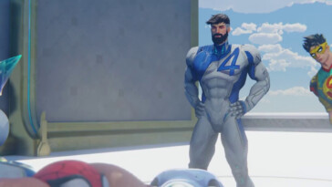 The boys inline for Emma Frost