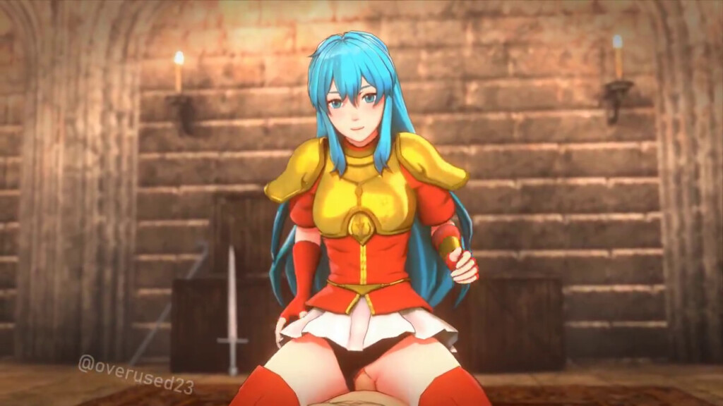 Eirika cowgirl ride and creampie