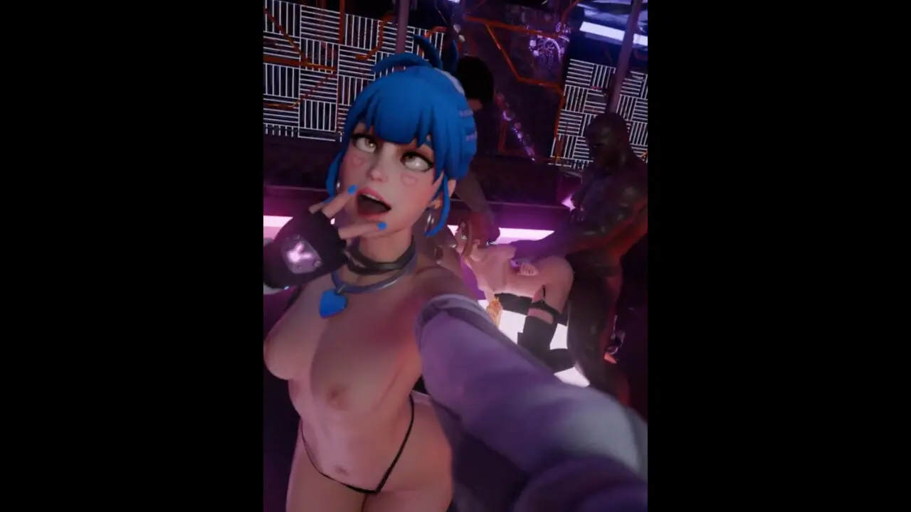 Fearless D.va and Freja in the club