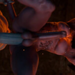 Giving Futa Karlach a good fuck