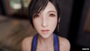 POV Handjob from Tifa Lockhart