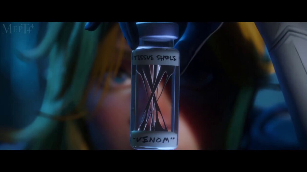 Venom cumming in Sue Storm