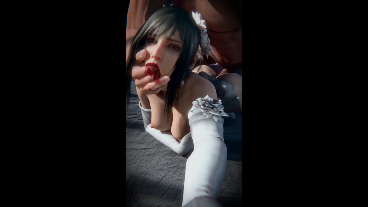Bride Aranea gets proneboned