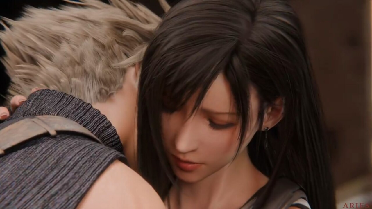 Cloud fucking Tifa Lockhart in Seventh Heaven