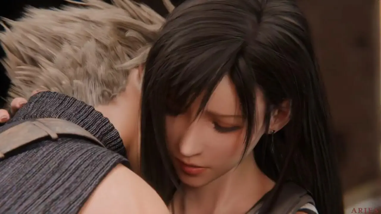 Cloud fucking Tifa Lockhart in Seventh Heaven