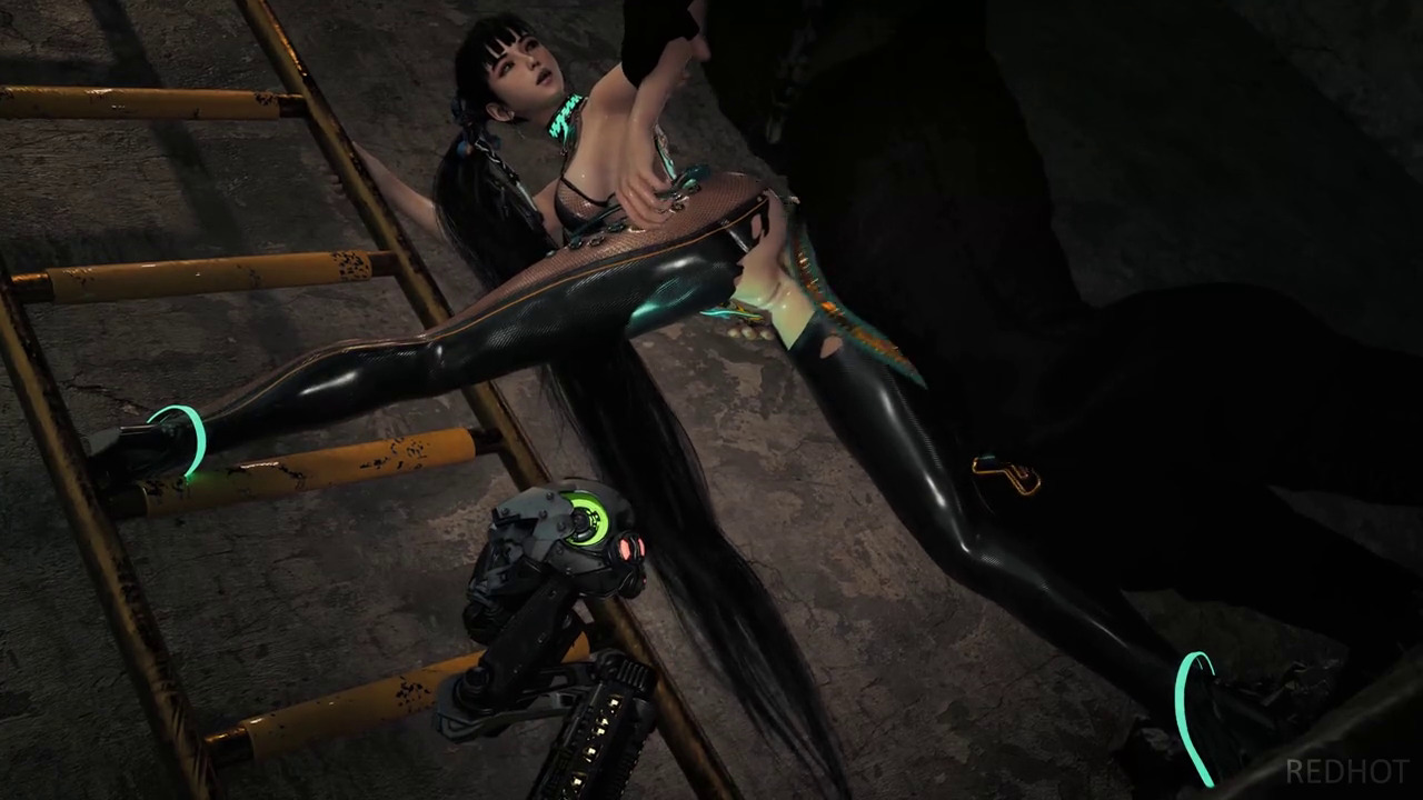 Eve on ladder