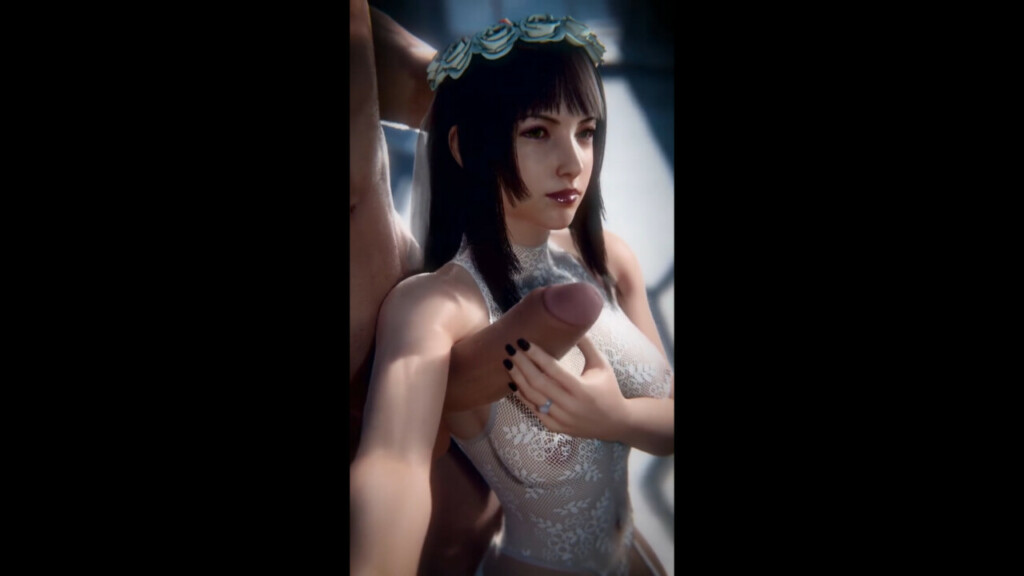 Fucking Bride Gentiana's armpit