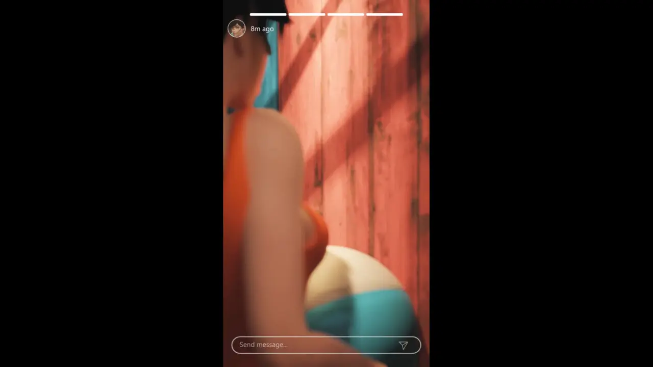 Mercy taking a long time in the changing room