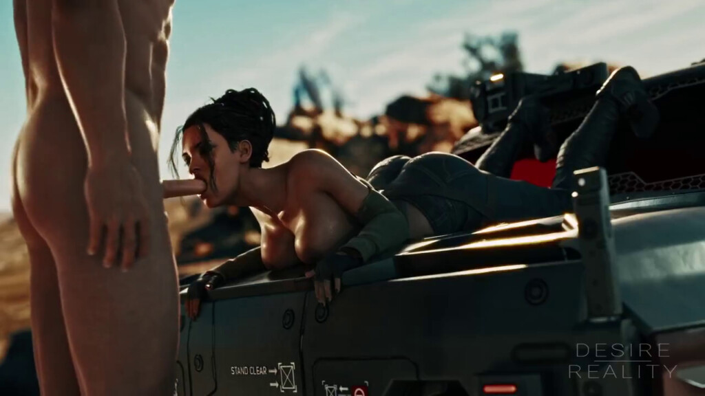 Panam Palmer face fucked on the truck