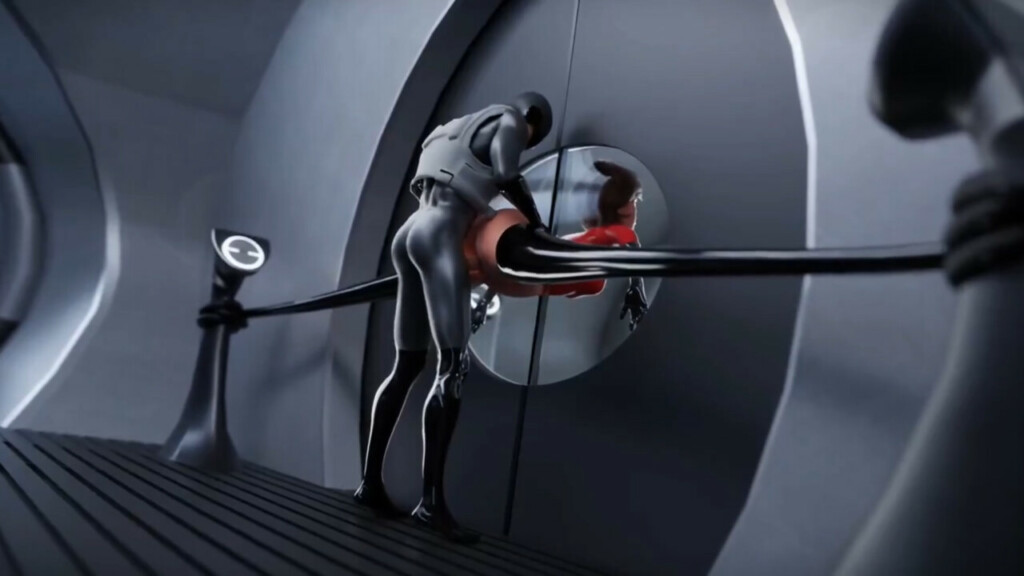 Elastigirl got stuck