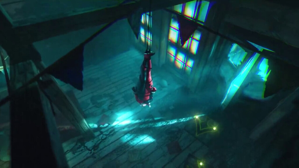 Harley Quinn caught by Batman