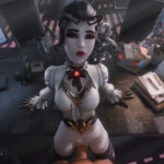 Secretary Widowmaker and her daily task