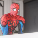 Emma cheer Spider-man up