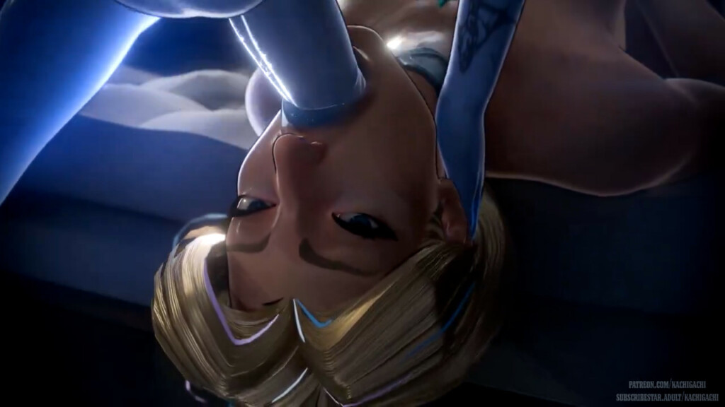 Emma face fucked by Futa Widowmaker