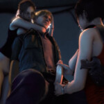 Got captured by Claire and Ada