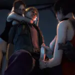 Got captured by Claire and Ada