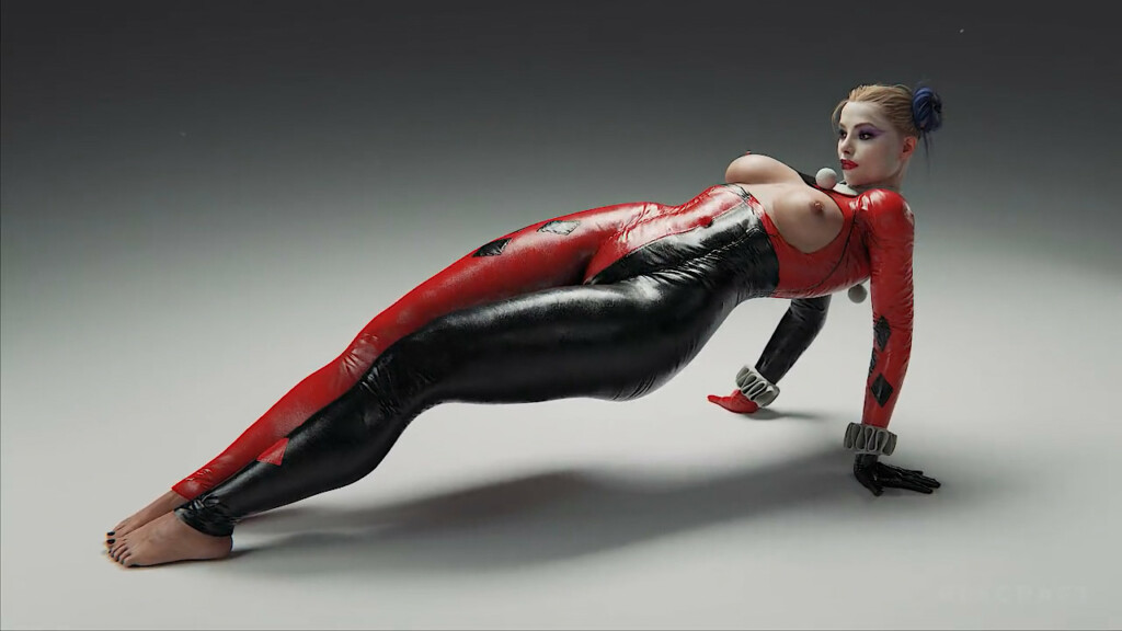 Harley Quinn body display