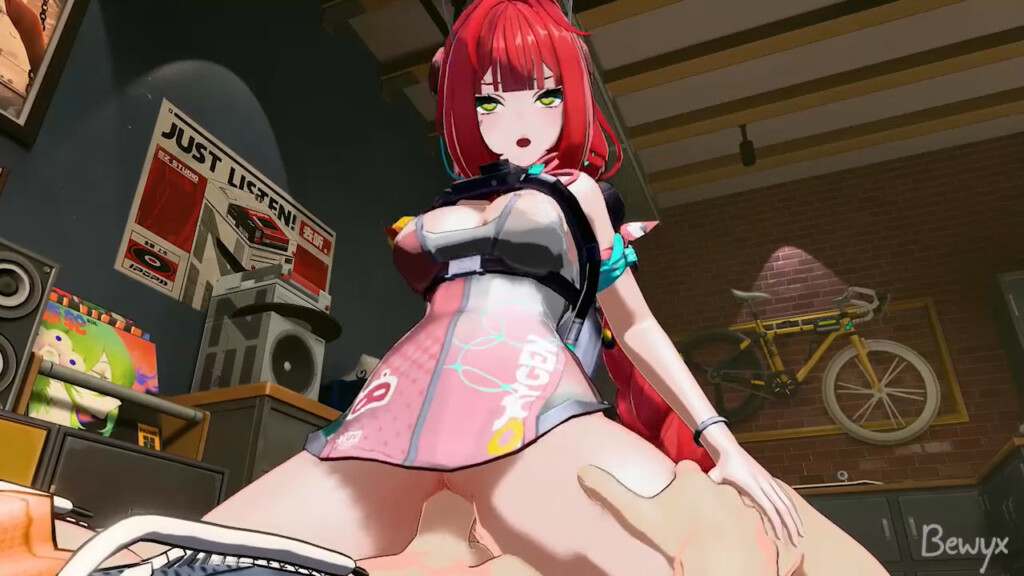 Summer Ukinami Yuzuha cowgirl ride