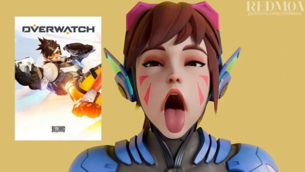 D.va promoting Overwatch over TF2