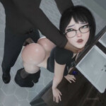 Eunji fucked from behind