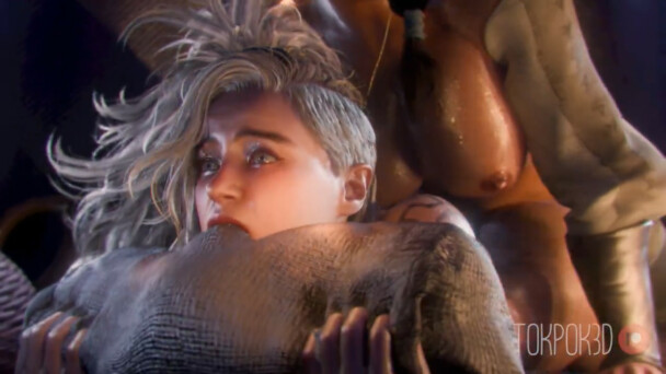 Gemma fucked hard by Futa Alma