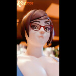 Mei and Juno in public