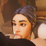 Rook blowjob, fucked and creampied