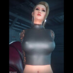 Scarlet's tight titty shake