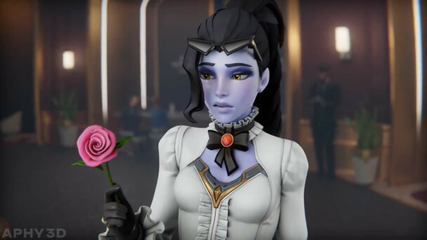 You need more than a rose for Widowmaker