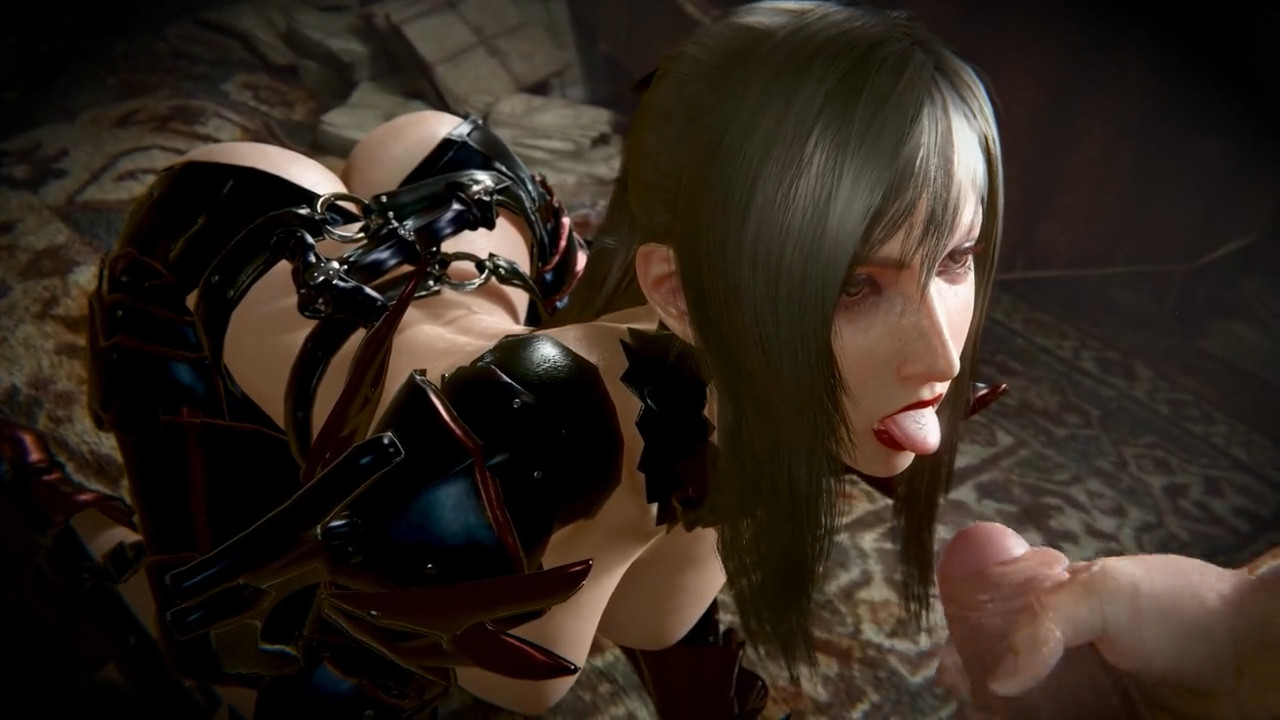 Aranea Highwind gets a load of facial
