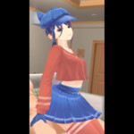 Cool Mita reverse cowgirl ride