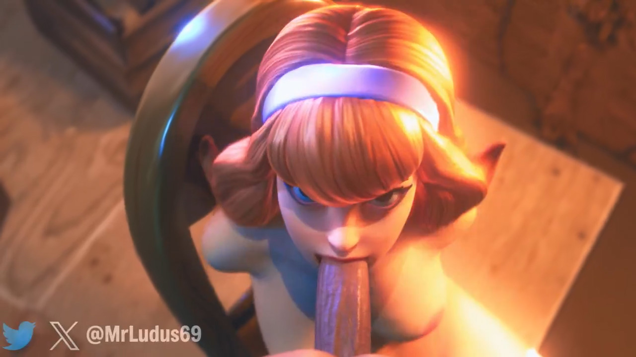 Daphne giving a blowjob pov