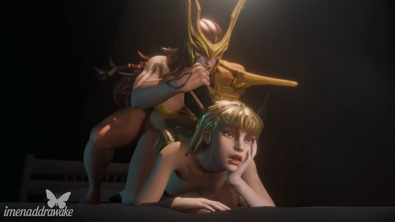 Magik pounded by Futa Angela