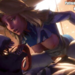 Sue Storm riding on Venom